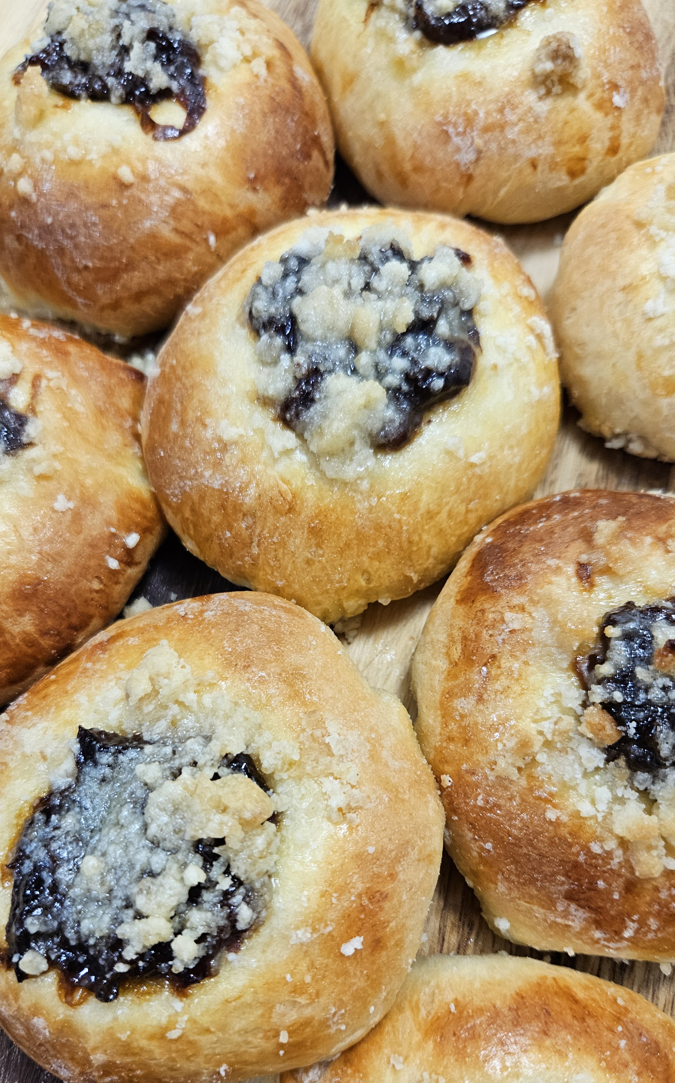 Povidlové České Koláče (Czech Jam Kolache)